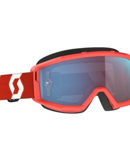 Scott USA Primal Goggles Red/Blue Blue Chrome Lens