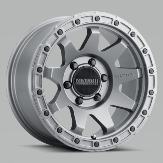 MR317 18x9 +3mm Offset 6x5.5 106.25mm CB Matte Titanium Wheel