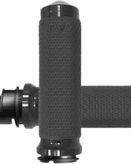 Avon Memory Foam Small Black Twist Grips For 2024 Harley FLHX/FLTRX