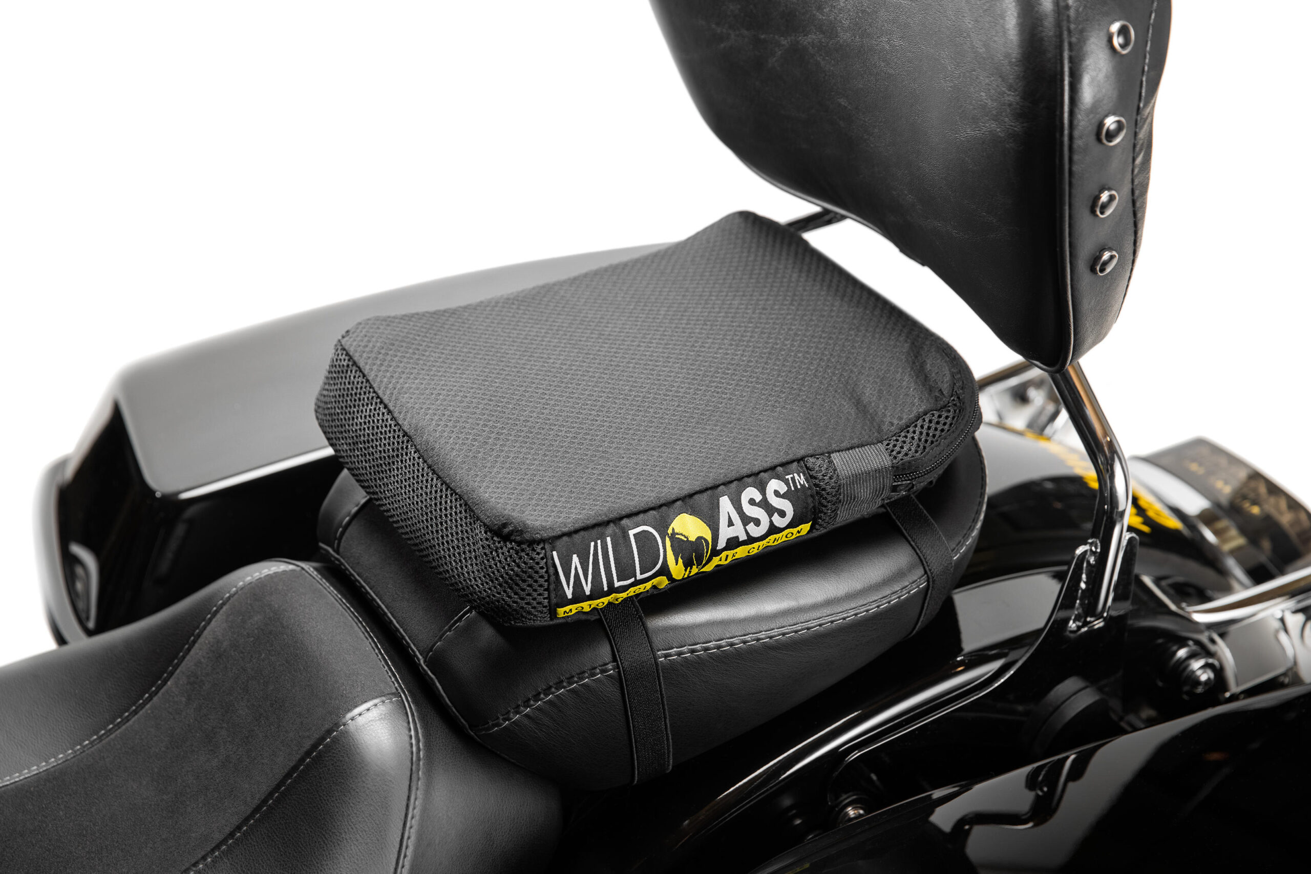 Wild Ass AirGel Pillion Seat Cushion Black - Image 3