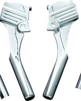 Kuryakyn Deluxe Neck Cover Kit Chrome For 95-05 Harley Touring