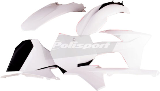 Polisport White Plastic Kit No Headlight Fits 12-13 KTM 350EXCF 500EXCF - Image 2