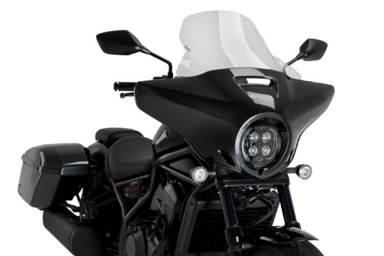 Puig Touring Windscreen Clear for Honda CMX1100T Rebel 1100 DCT