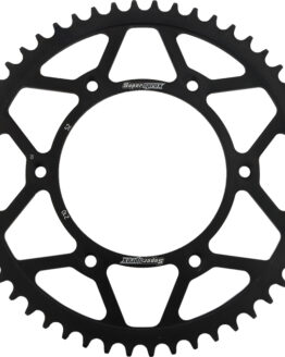Supersprox Steel Rear Sprocket 52T Black Fits Honda