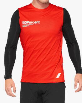 100% Rcore Concept Sleeveless Jersey Red Large