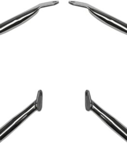 Drag Specialties Big Buffalo Saddlebag Bars Chrome For Harley Touring