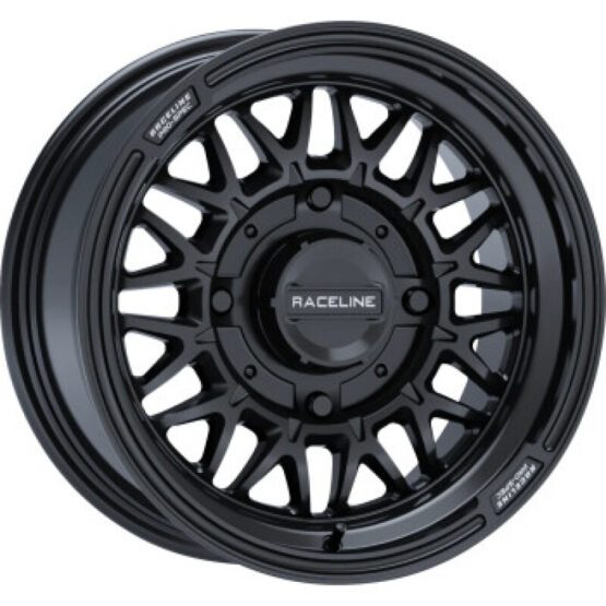 Raceline Omega 15x7 4x137 +10mm Gloss Black Wheel