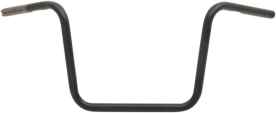 Drag Specialties 1in Ape Hanger Handlebar Wide Black Flat