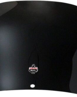 9" Flare Windshield - Black