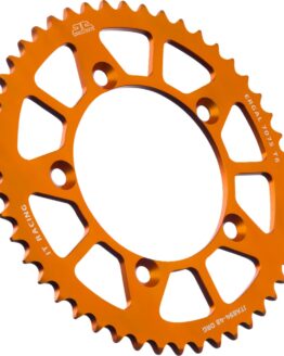 Orange Aluminum Rear Sprocket - 48 Teeth 420 Pitch
