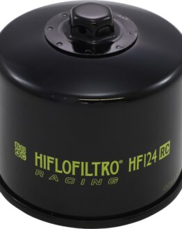 HifloFiltro Racing Oil Filter HF124RC - Replaces 16097-0009 For Kawasaki H2/H2R