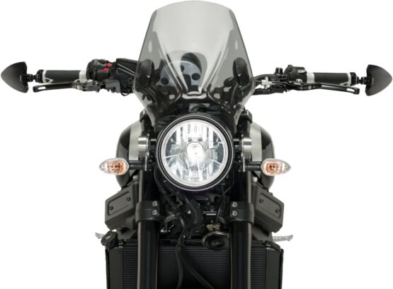 PUIG Handlebar End Folding Mirror Right Black