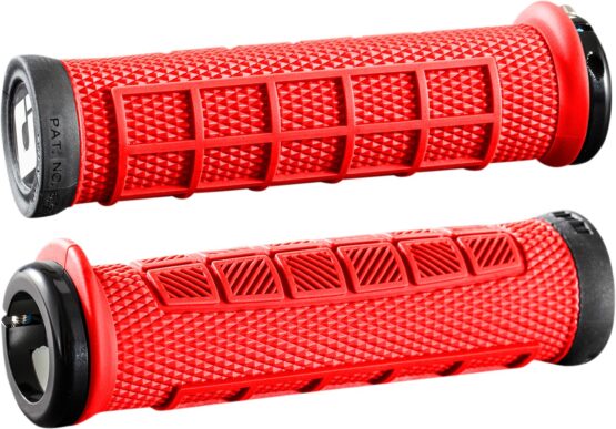 ODI Elite Pro v2.1 Lock-On Grips Red