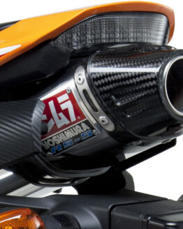Yoshimura RS5 Slip-On Exhaust Stainless/Carbon Black Fits 09-25 Honda CBR600RR