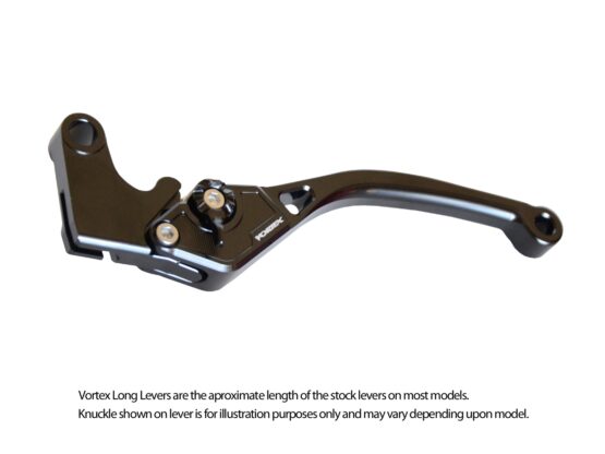 V3 2.0 Black Stock Length Clutch Lever