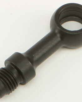 Straight Banjo Ebony (Flat Black) 3/8"