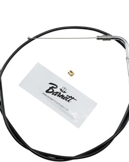 Barnett Vinyl Throttle Cable Black 42 in. L