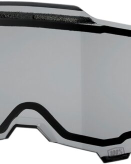 100% Armega Replacement Lens - Vtd Dual Pane Smoke Adult Size