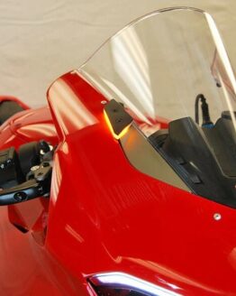 Mirror Block Off Turn Signals by NRC Fits 20-24 Ducati Panigale V2