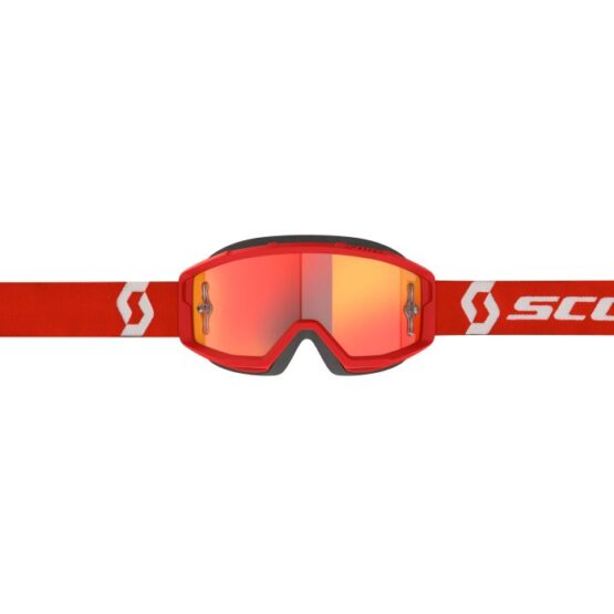 Scott Primal Goggle Red/White Orange Chrome Lens - Image 2