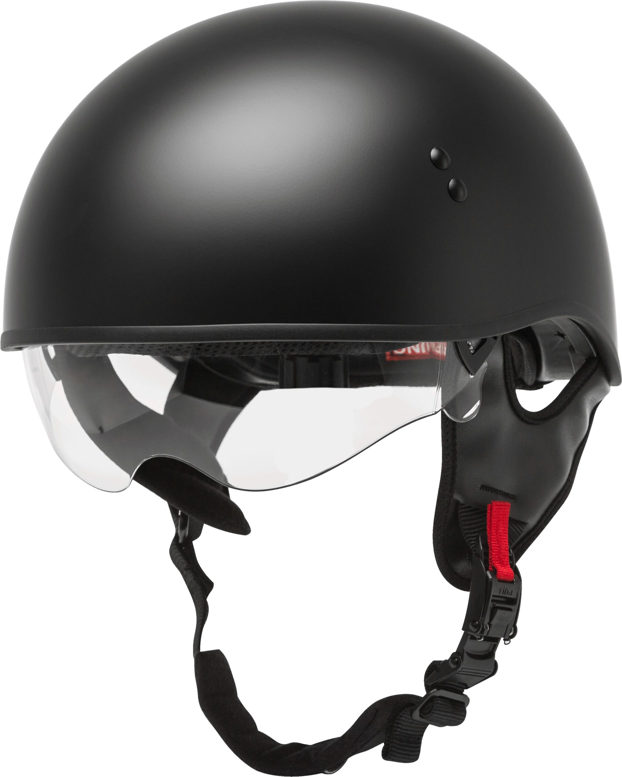 GMAX HH-65 Naked Half Helmet Matte Black Medium - Image 3