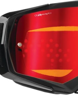 THOR Activate Motocross Goggle Black/Red Adult Mirrored Lens