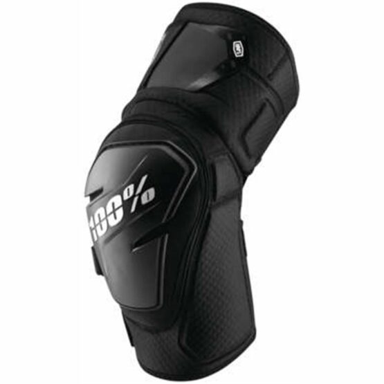 100% Fortis Knee Guard Black Small/Medium