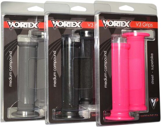 Vortex Superbike Grips Pink - Image 2