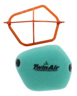 Twin Air PowerFlow Air Filter Kit w/ Billet Cage