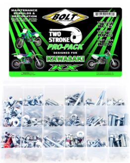 BOLT Pro Pack Hardware Kit Kawasaki KX125 KX250 KX500 For 1988-2005