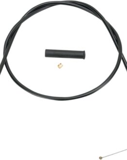 Drag Specialties Black Vinyl Throttle/Idle Cable 44in For Harley-Davidson