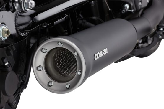 Black 4" Slip On Exhaust Billet Tip - Image 2