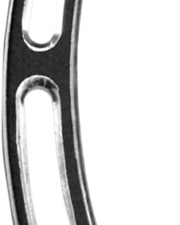 Accutronix Slotted Night Series Black Shift Lever Billet Aluminum