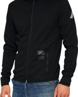 100% Men's Viceroy Tech Zip Hoody Black Medium