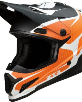 Z1R Rise Flame Helmet Matte Orange/Black/White L