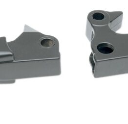 Drag Specialties Slotted Wide Blade Lever Set Black For Harley Sportster