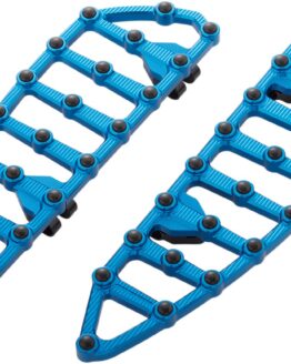 Arlen Ness MX Driver Floorboards Blue - Rider Model