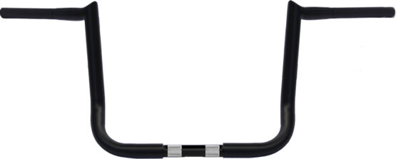 Chubby Hooked Reaper 12" Satin Black Handlebar WO592B by Wild 1
