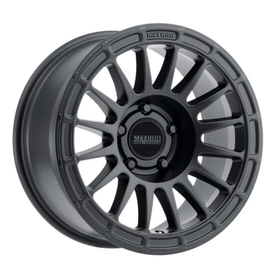 MR314 17x7.5 +30mm Offset 5x108 63.4mm CB Matte Black Wheel - Image 2