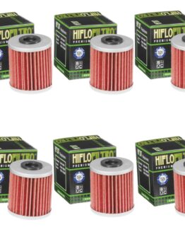 HF207 Oil Filter Replaces Suzuki 16510-35G00 & K5201-00001 - 6 Pack