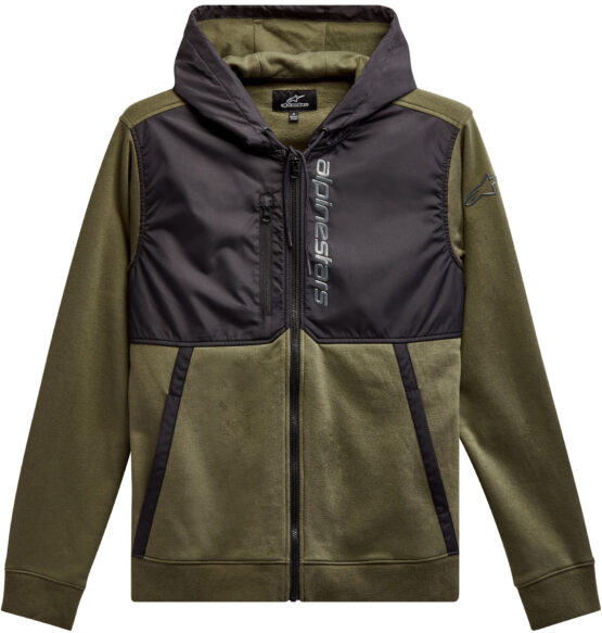 Alpinestars Aligned Hoodie Military/Black 2X-Large