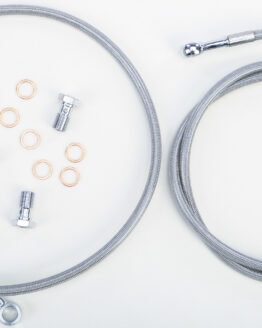 Front Stainless Steel Brake Line Kit