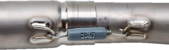Yoshimura RS-12 Signature Full Exhaust CF Cap Silver Fits 18-21 Suzuki RMZ450 - Image 5