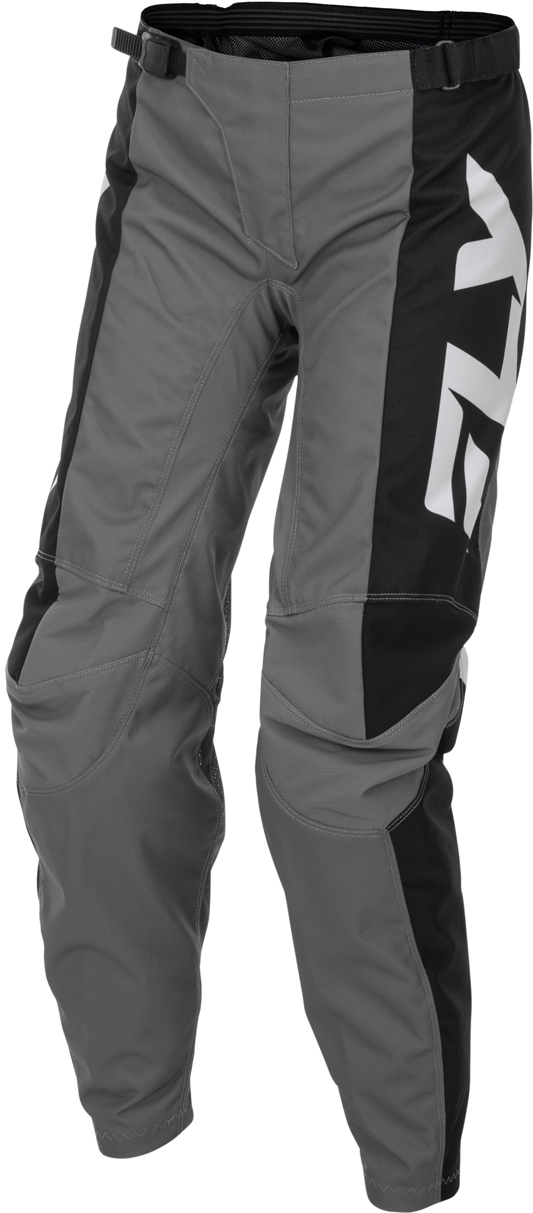 Fly Racing Women's F-16 Pants Grey/Black/White Size 0/2 - Image 3