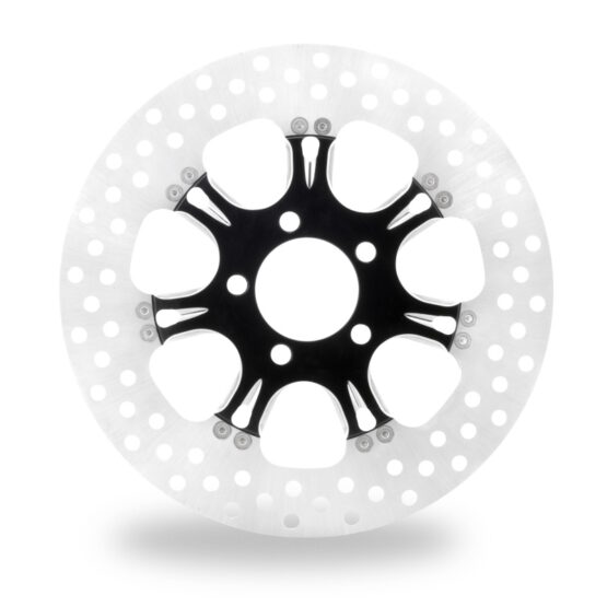 Performance Machine 11.8" Virtue Front Brake Rotor Black/Chrome