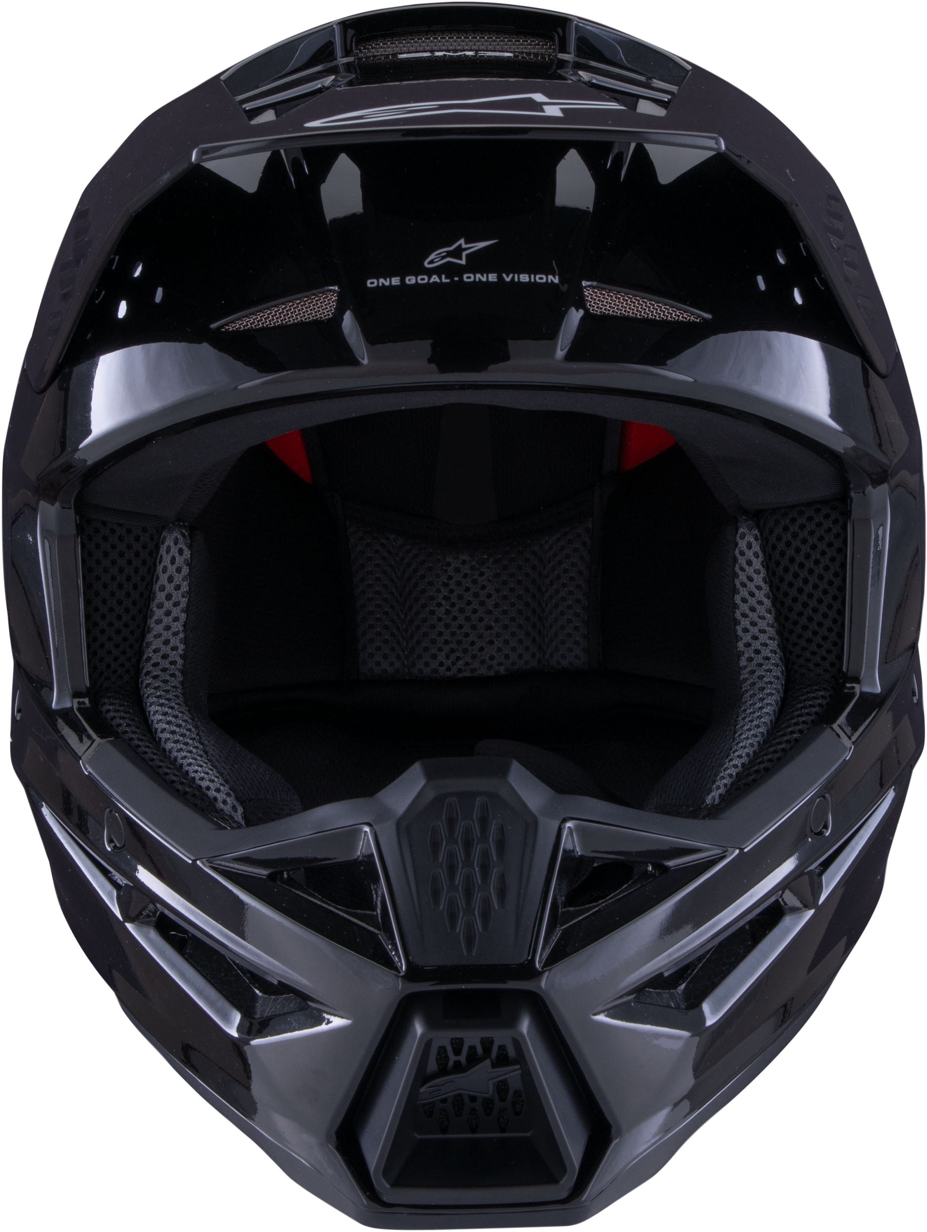 Alpinestars SM3 Solid Helmet Black Gloss Medium - Image 6