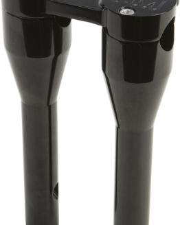 Handlebar Riser 9" Black W/Gauge Mount Tabs for MX Style bars 1"