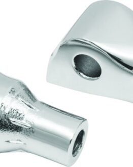 Taper Passenger Peg Adapter Chrome