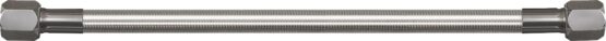 Goodridge 6in Universal Oil Line Stainless Steel Clear Fittings