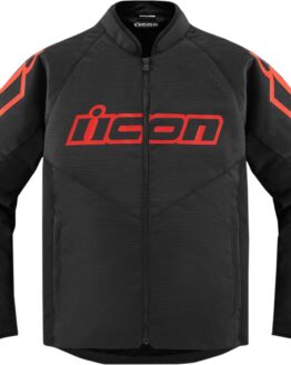 ICON Hooligan Jacket Men's 2XL Black/Red